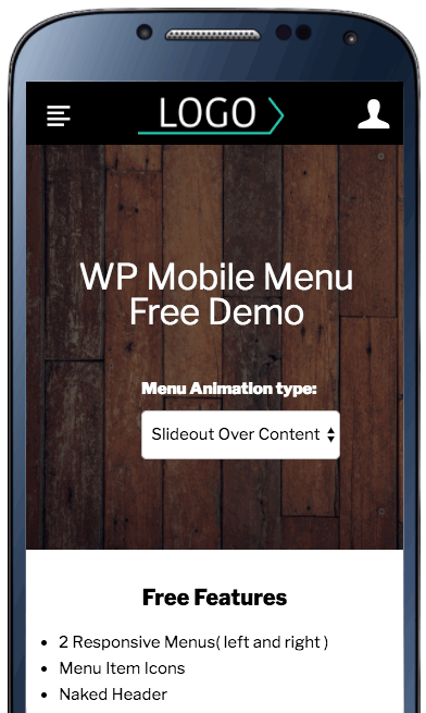 WP mobile menu Mobile Plugins For WordPress