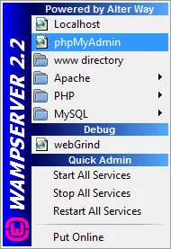 phpmyadmin-from-wamp