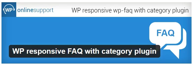 wp responsive FAQ With Category Plugin