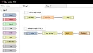 node-red flow