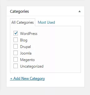 DO NOT ABUSE THE NUMBER OF CATEGORIES TO KEEP A SIMPLE ORGANIZATION