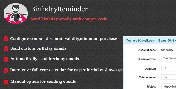 WooCommerce BirthdayReminder