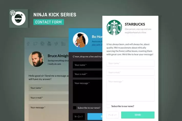 Ninja Kick Best Contact form plugins for WordPress