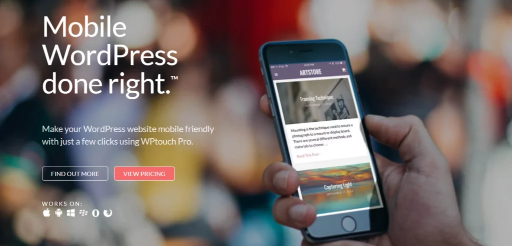 WPTouch Pro Mobile Plugins For WordPress