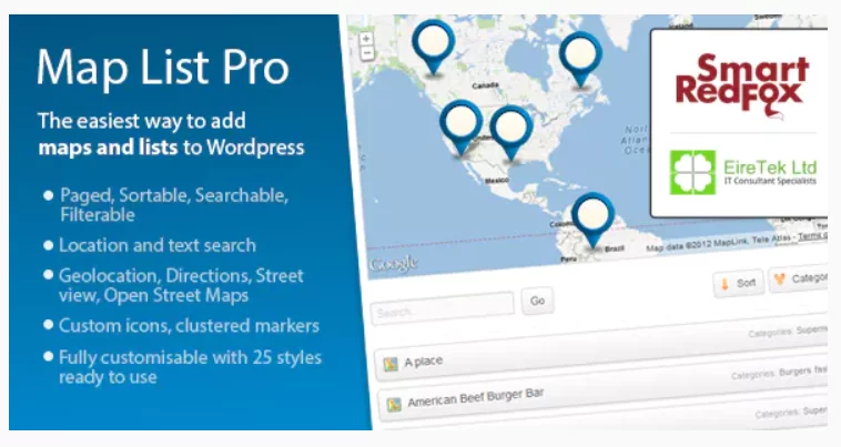 map-list-pro Directory Plugins for WordPress