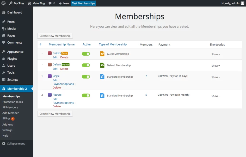 membership2-pro WordPress Membership Plugins