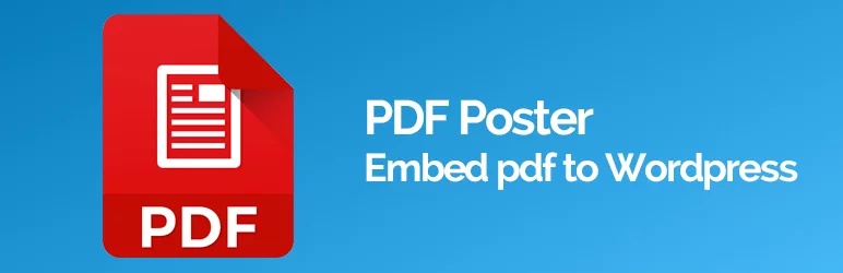 pdf poster PDF Viewer Plugins For WordPress