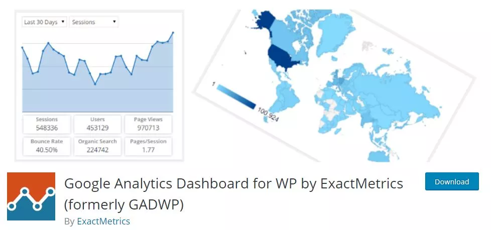 GADWP Add Google Analytics To WordPress 