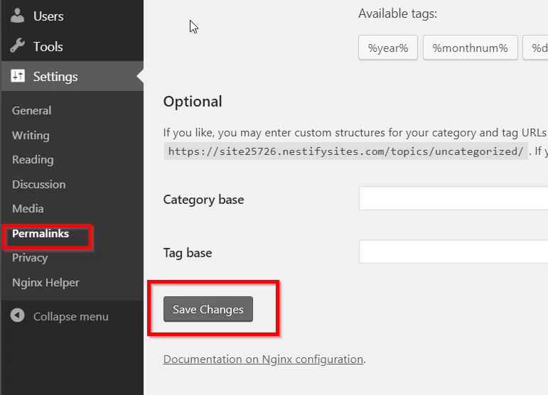 Permalinks Settings Fix 403 Forbidden Error In WordPress