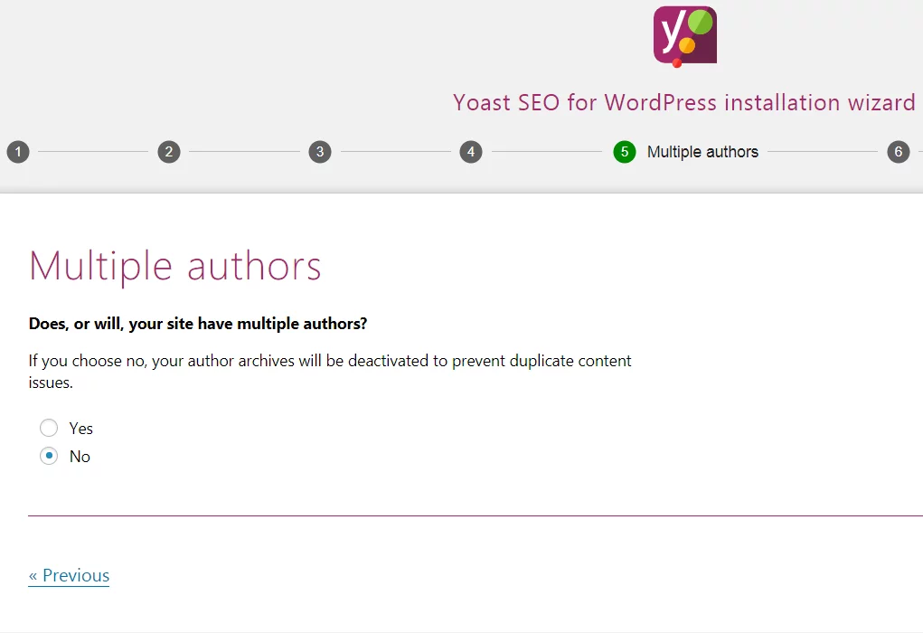 Configuration Wizard step 5 Yoast SEO Tutorial