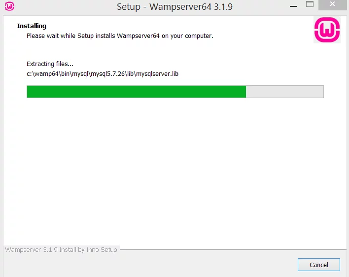 Installing WAMP