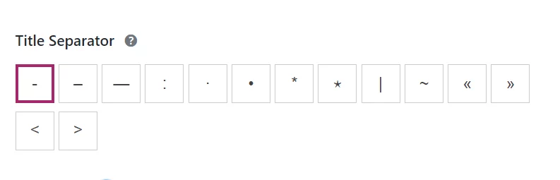 Title Separator Yoast SEO Tutorial