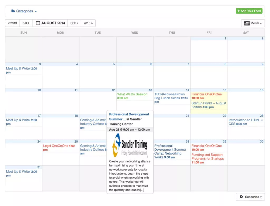 All-in-One-Event-Calendar-screen WordPress Event Calendar Plugins