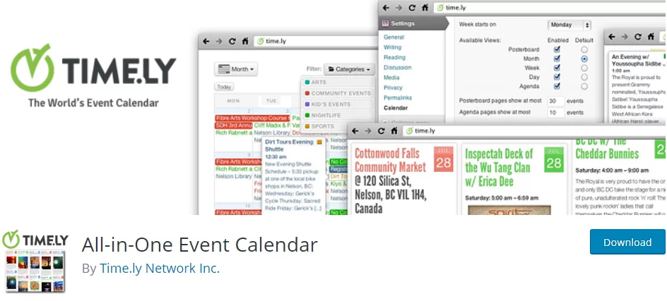 All-in-One-Event-Calendar WordPress Event Calendar Plugins