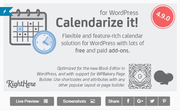 Calendarize-it!-for-WordPress WordPress Event Calendar Plugins