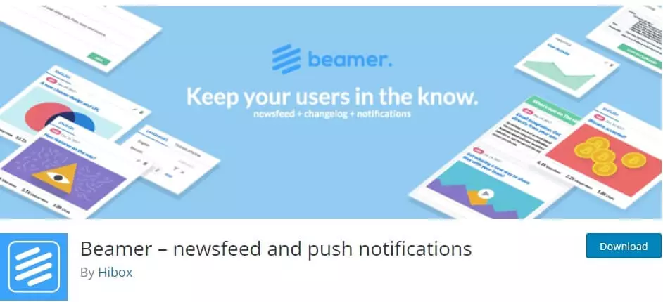 Web push notifications