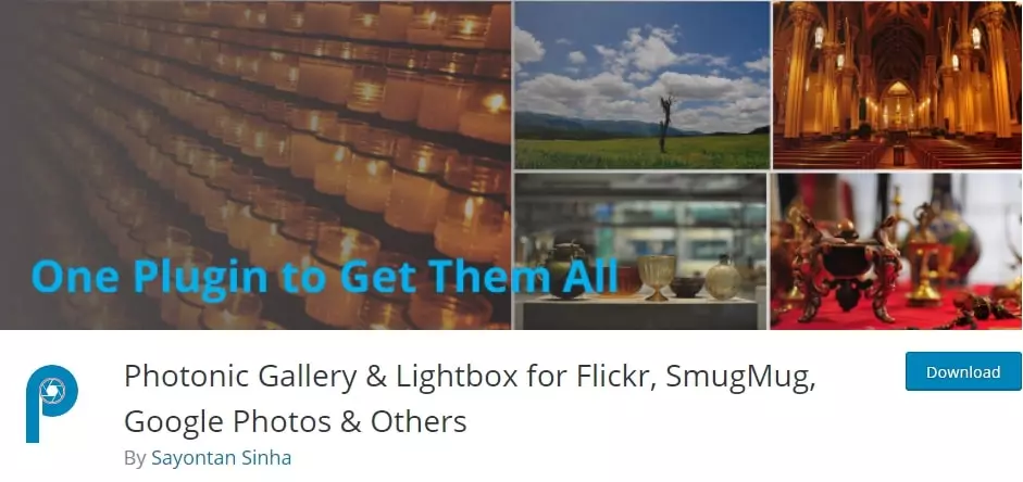 Photonic Gallery plugin