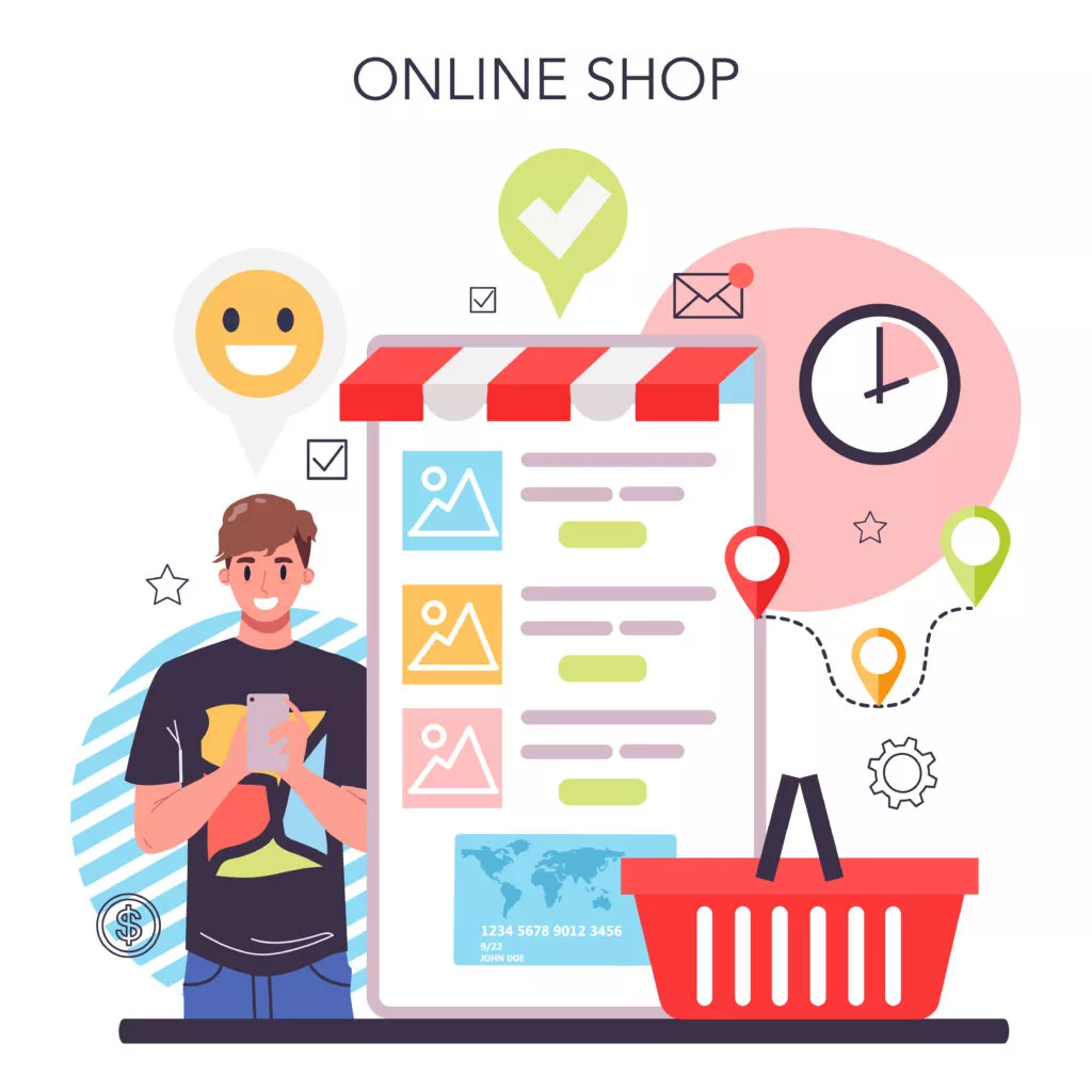 e-commerce store