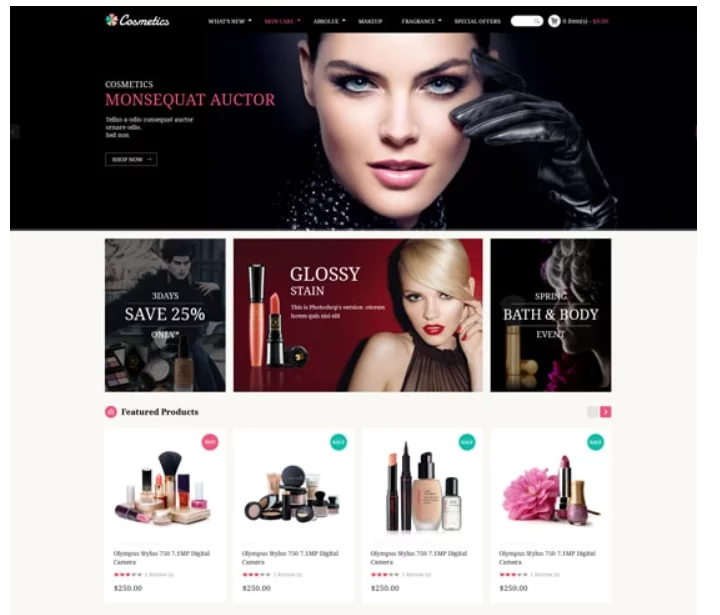 Leo Cosmetics theme