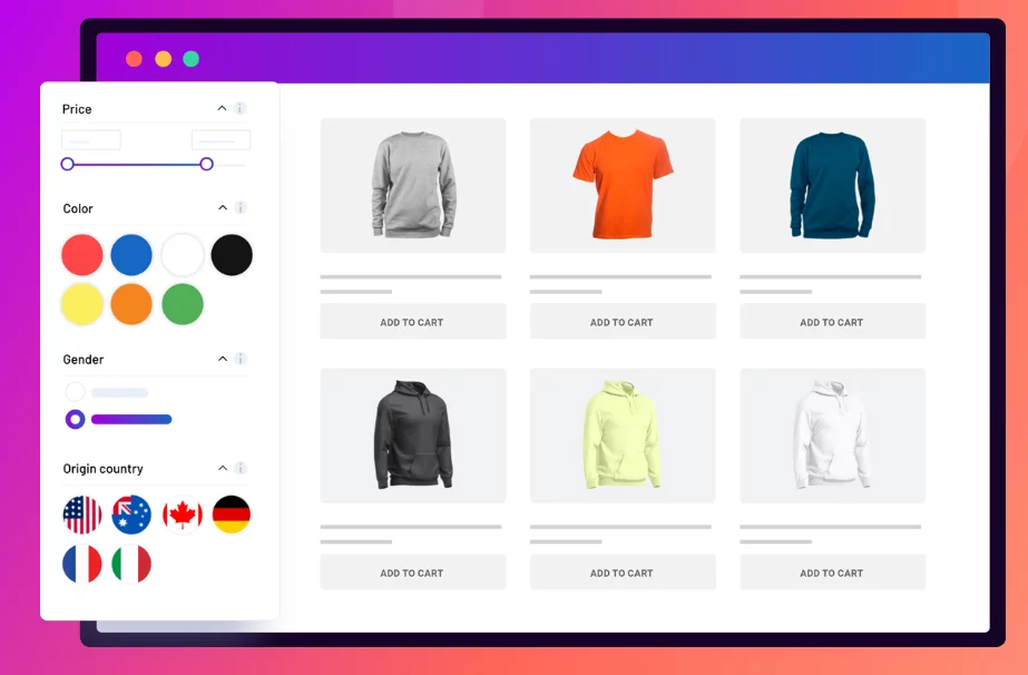 ajax WooCommerce product filter plugin