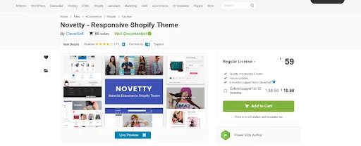 Novetty – Fastest Magento 2 Theme