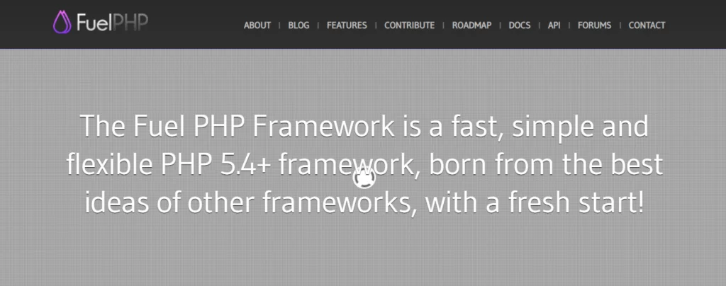 fuelPHP