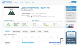 pagespeed insight tools GTmetrix