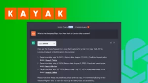 kayak chatgpt plugin