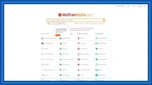 wolfram alpha sprivate search engine