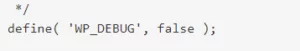 debug wordpress