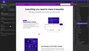 oxygen page builder
